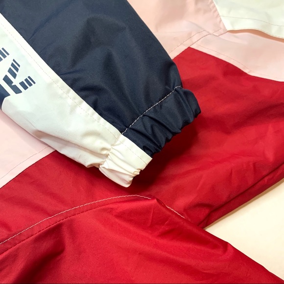 🟤Members Only Red/Navy/Pink Windbreaker Small - Picture 5 of 6